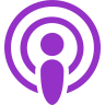 apple podcasts logo